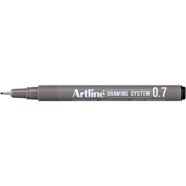 Fineliner 0.7mm | Artline Drawing System 0.7 | svart