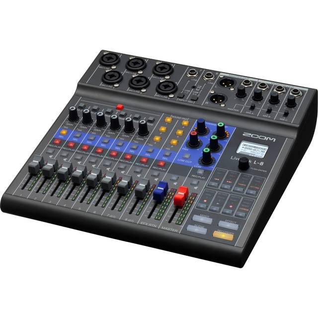 Zoom LiveTrak L-8 Mixer for Podcasters and Musicians