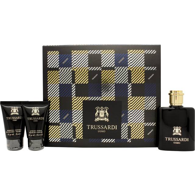 Trussardi Uomo Tweed Weekend Gift Set EdT 50ml + After Shave Balm 30ml + Shower Gel 30ml