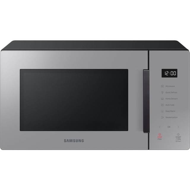 Samsung Glass Front 23L Freestanding Solo Microwave - Grey