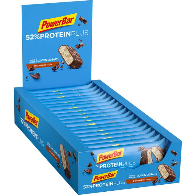 PowerBar 52% Protein Plus Energy Bar Chocolate x20