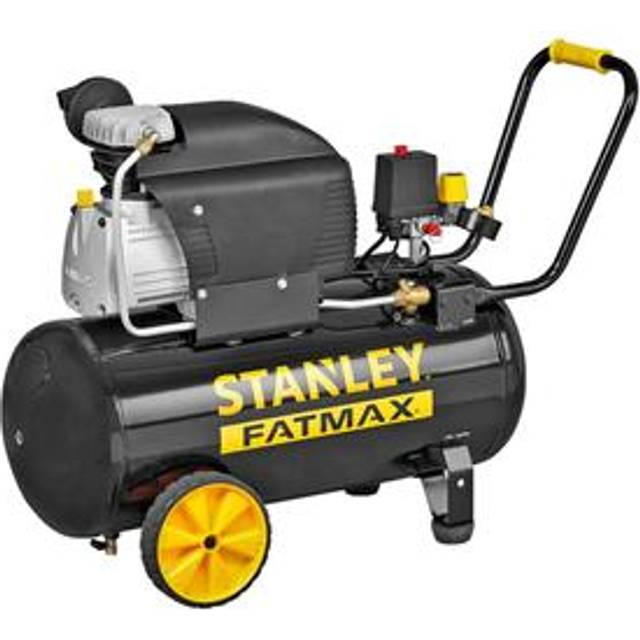 Air compressor STANLEY Fatmax FMXCM0063E, 1500 W, 8 bar, 222 l/min, 50 l, oil-filled, with wheels