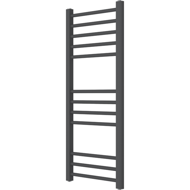 Anthracite Heated Towel Rail Radiator 1000 x 450mm - Sahara - Grey