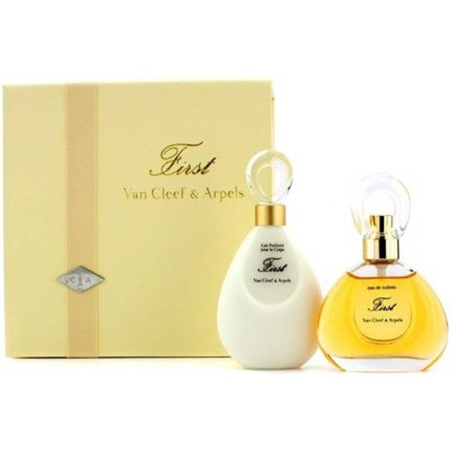 Van Cleef & Arpels First Eau De Toilette Body Lotion Gift Set, 30 ml/50 ml