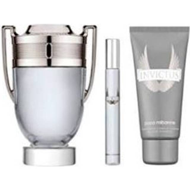 Rabanne Invictus Gift Set EdT 100ml + EdT 10ml + Shower Gel 75ml