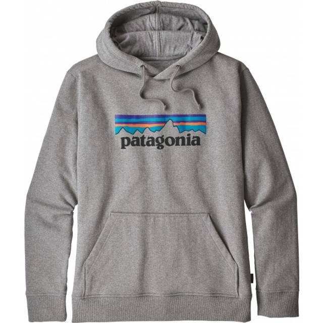 Patagonia M's P-6 Logo Uprisal Hoody Gravel Heather - XL