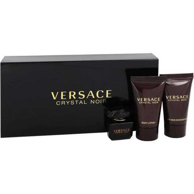Crystal Noir Gift Set -- Gift Set - .17 oz Mini EDT + .8 oz Shower Gel + .8 oz Body Lotion for Women (--)