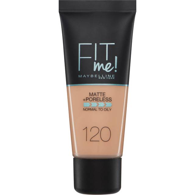 MAYBELLINE Fit Me Matte Poreless Foundation 30 ml, 120 Classic Ivory
