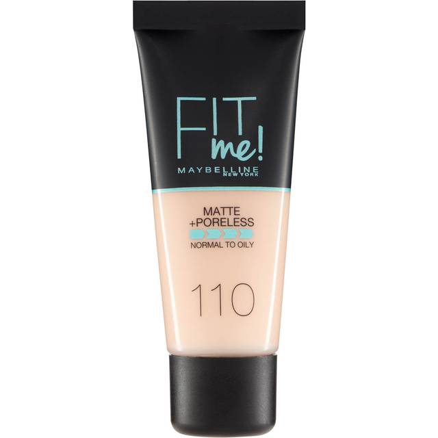 Maybelline Fit Me! Matte+ Poreless Liquid Foundation 110 porcelain 30 ml
