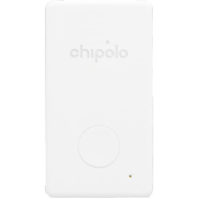 Chipolo Card - 1 Pack - Brieftaschenfinder, Bluetooth Tracker für Brieftasche, Kostenlose Premium-Funktionen, Funktioniert mit Chipolo App (iOS und Android kompatibel) WEIß