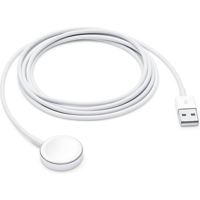 Apple Watch magnetisk laddningskabel 2 m (vit)
