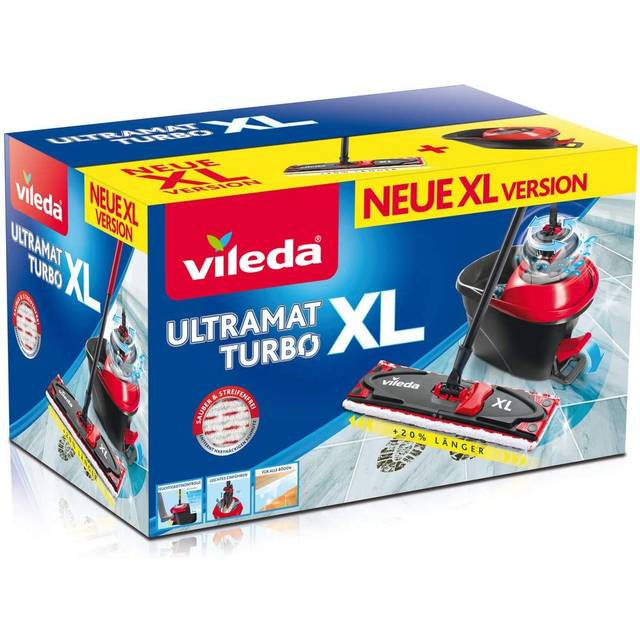 Vileda 161037 Golvmopp set, Röd, 143 x 13 x 8 cm