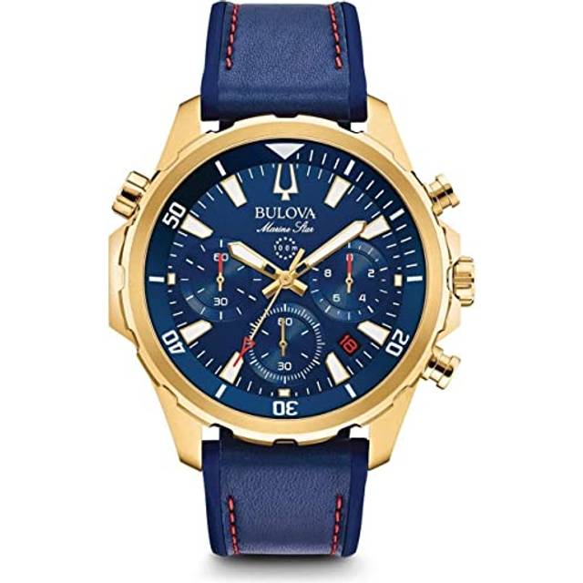 Bulova 97B168 Marine Star Chronograph Herrenuhr 43mm 10ATM