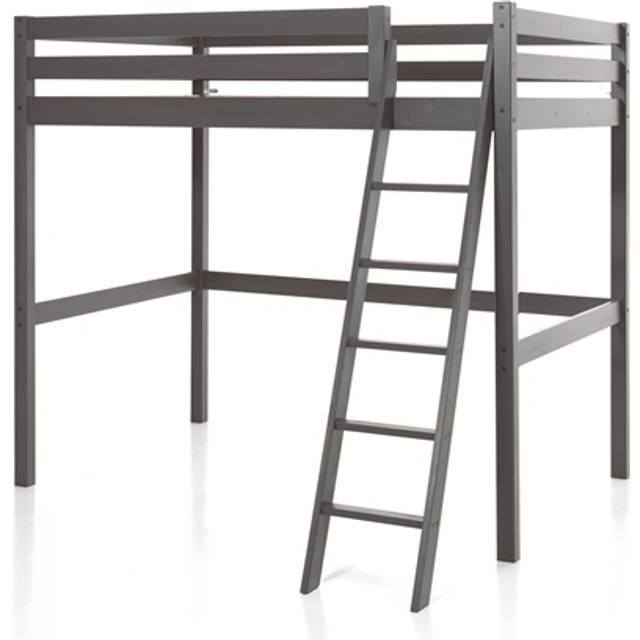 Vipack Loftsäng - Pino Mezzanine 140x200 Cm - Vit
