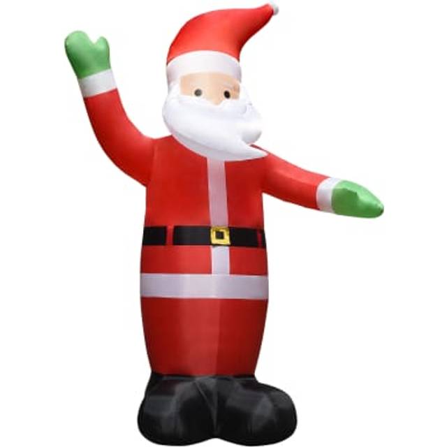 Uppblåsbar jultomte med LED IP44 4,5 m