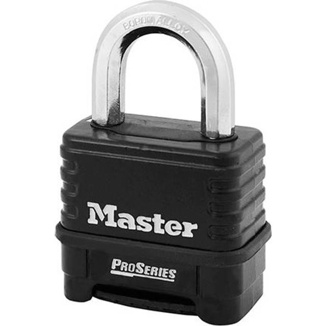 Masterlock Pro Series Die Cast Zinc Body Combination Padlock 57mm Standard