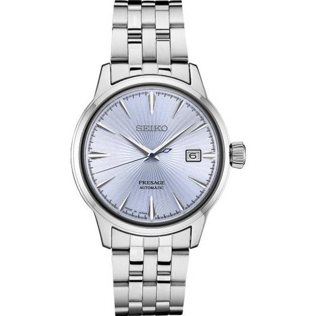 Seiko Herrklocka SRPE19J1 Presage Blå/Stål Ø40.5 mm