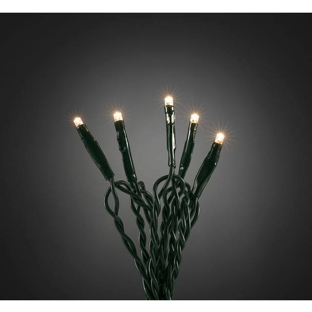 LED Fairy Lights String Light Battery Operated - Amber (1.9m)