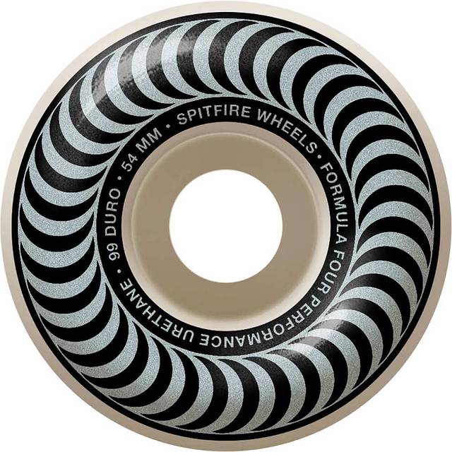 Spitfire Formula Four 99A Skateboard Wheels 4-Pack (54mm - Grey)