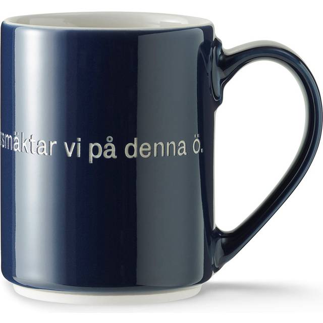 Design House Stockholm Astrid Lindgren mugg, utan snus i två dagar Svensk text
