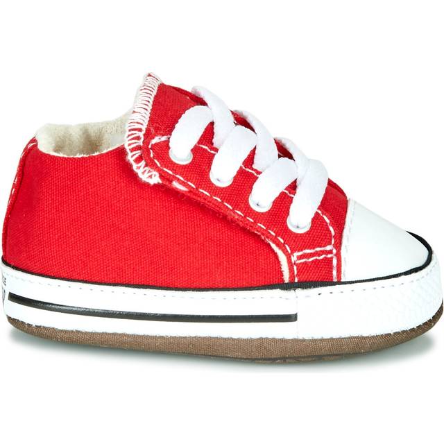 Converse Baby Chucks Röd Chuck Taylor All Star Cribster Mid University Red, University röd, 17 EU