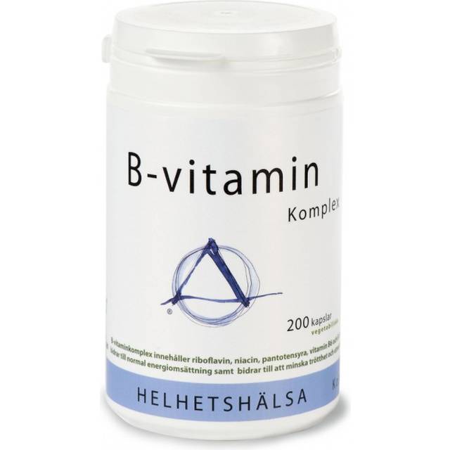 Helhetshälsa B-vitaminkomplex 200 kapslar