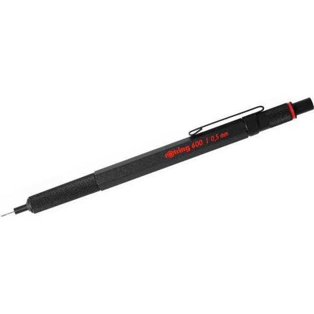 Rotring 600 Mechanical Pencil, 0.5 mm, Black