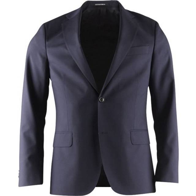 Oscar Jacobson Edmund Wool Blazer Blue