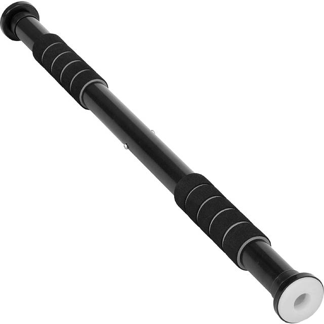 Ultrasport 2-vägs Pull-Up Bar, individuellt justerbar till dörrar med längd 66,5-93 cm, pull-up bar av robust stål, max. vikt upp till 100 kg, dörrstång för effektiv träning av överkroppen, Svart