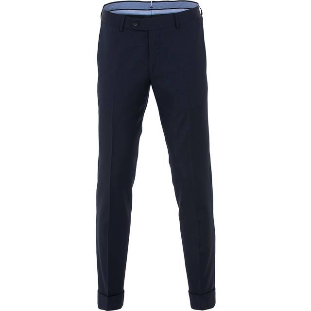 Morris Prestige Wool Suit Trousers Navy