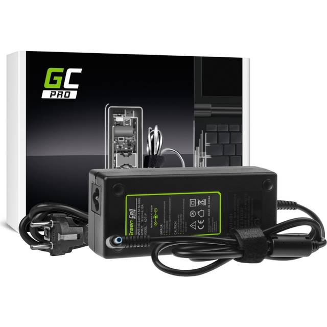 GreenCell Pro HP-kompatibel 120W datorladdare 4.5 x 3.0mm BlueTip