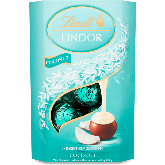 Lindt LINDOR Coconut Truffles 200G