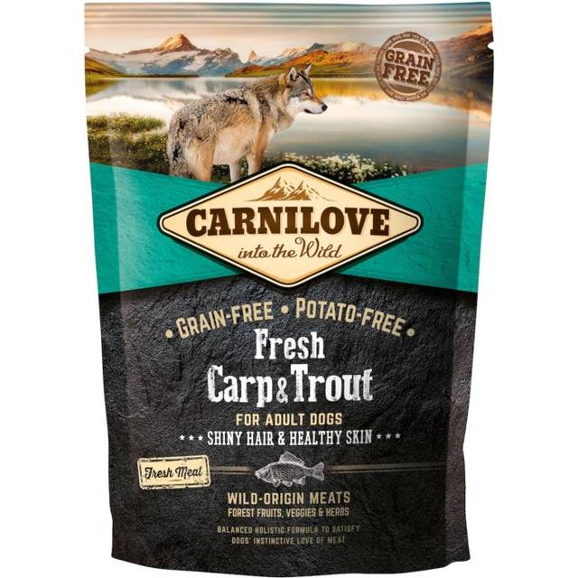 Carnilove Adult Dog Food 1.5KG - Fresh Carp & Trout