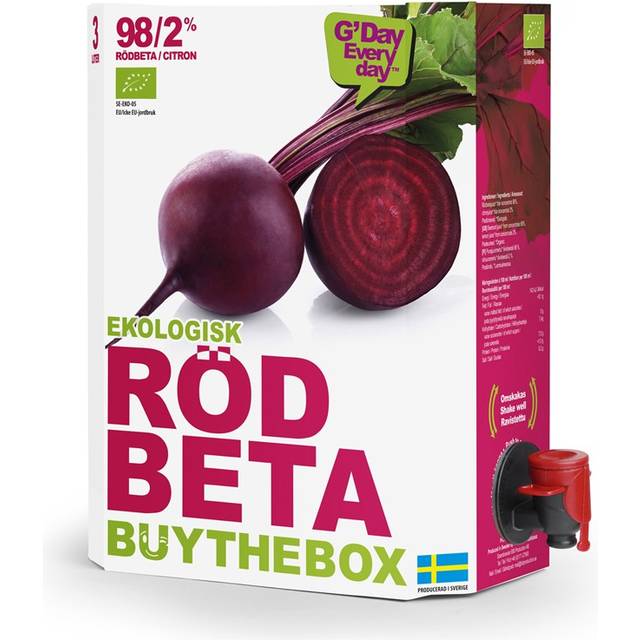 Buy The Box Rödbetsjuice 3 liter