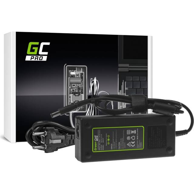 GreenCell Pro HP-kompatibel 120W datorladdare BlackTip 7.4x5.0mm