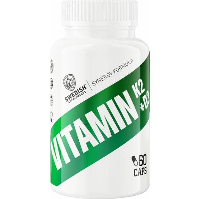 Swedish Supplements Vitamin K2+D3 60 kapslar
