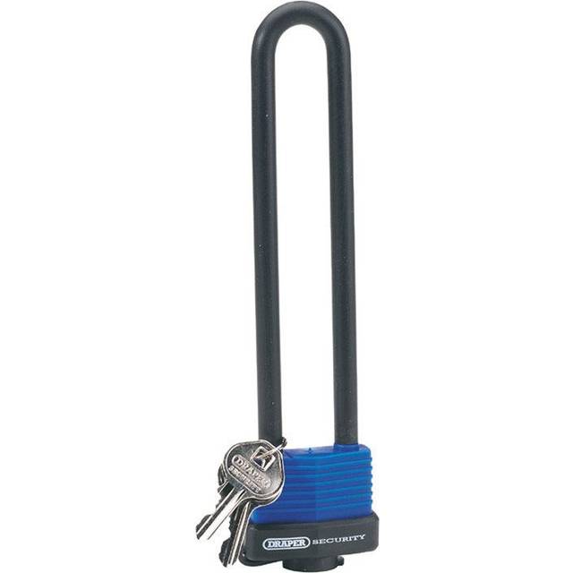 Draper 62952 U Bar Shackle Lock with 2 Keys