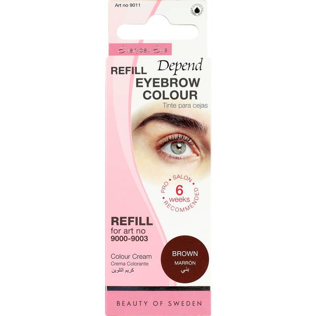 Depend Refill Ögonbrynsfärg Brun