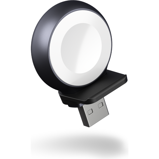 ZENS Apple Watch Laddare QI USB-Stick Aluminium Svart