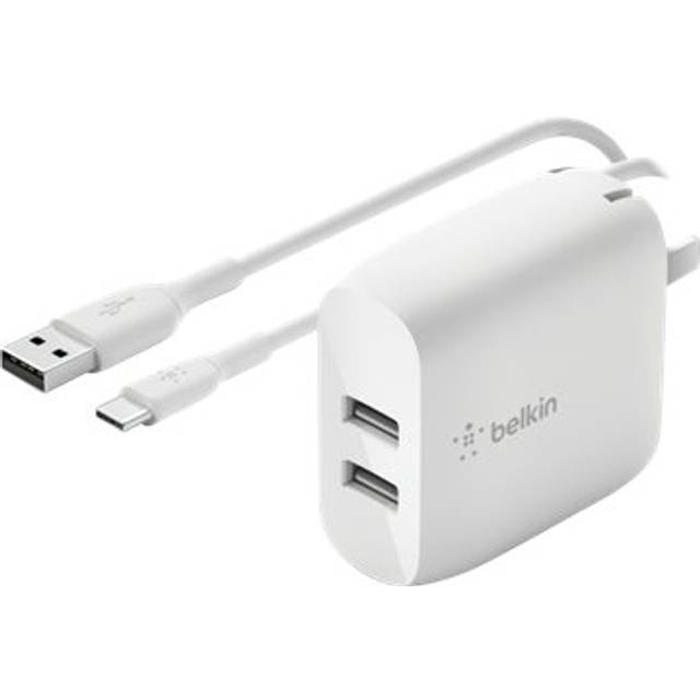 Belkin WCE001VF1MWH mobile device charger Universal White AC Indoor