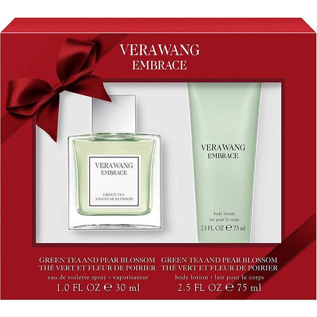 Vera Wang Embrace Green Tea & Pear Blossom 30ml EDT Spray + 75ml Body Lotion Gift Set