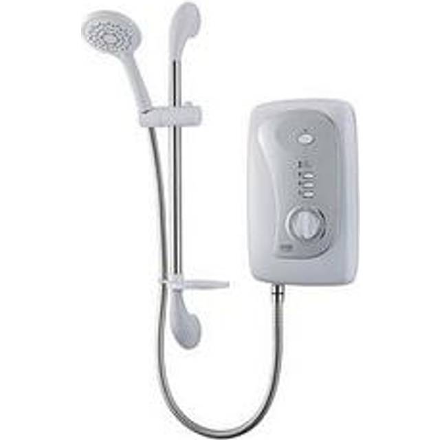 Triton Showers MOMT084I Martinique 8.5KW Electric Shower, White, H 338 x W 208 x D 95 mm