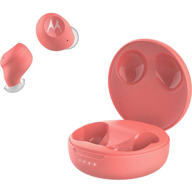 Motorola VerveBuds 250 - Bluetooth in Ear True Wireless Headphones - Portable, Wireless Charging Box - 18hrs - IPX5 Waterproof - Touch Control -