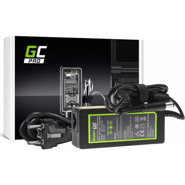 GreenCell Pro HP-kompatibel 65W datorladdare 7.4 x 5.0 mm BlackTip