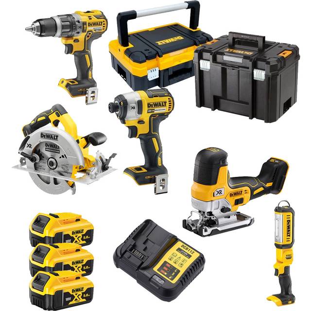 DEWALT Verktygspaket DCK500P3T-QW