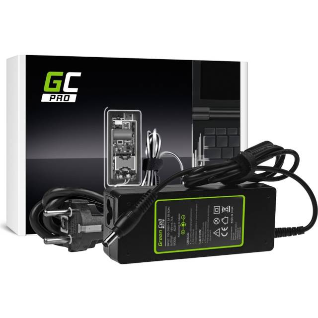 Green Cell Pro Laddare för Samsung NP-P50 etc., 19V 4.74A 90W - Svart