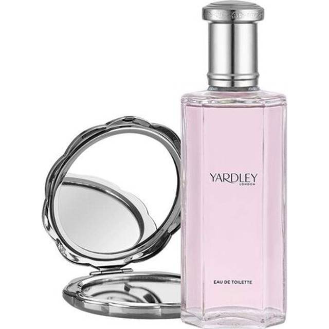 English Rose Yardley Gift Set -- Gift Set - 4.2 oz EDT Spray + Compact Mirror for Women (--)