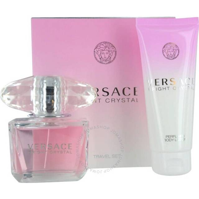 Bright Crystal Gift Set -- Gift Set - 3 oz EDT Spray + 3.4 oz Body Lotion for Women (--)