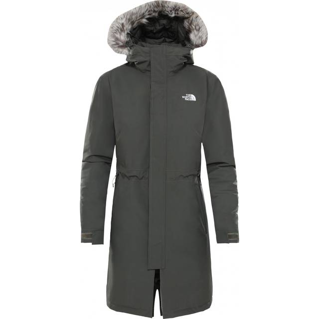 The North Face Zaneck Parka Jacket - New Taupe Green - XS
