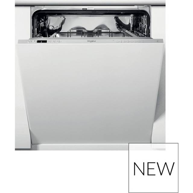 Whirlpool WIC 3C26 N UK - Grey Integrated Dishwasher - F energy
